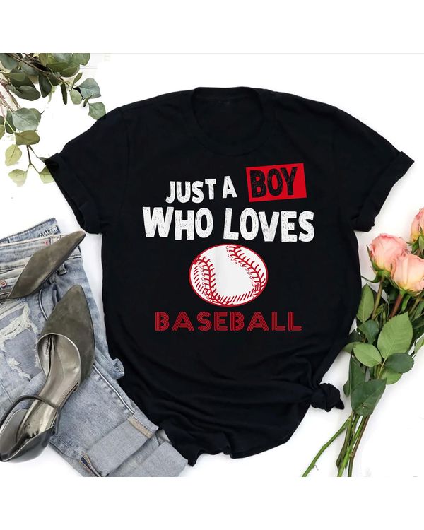 American Sport Fan Baseball Lover Boys Batter Baseball Shirt